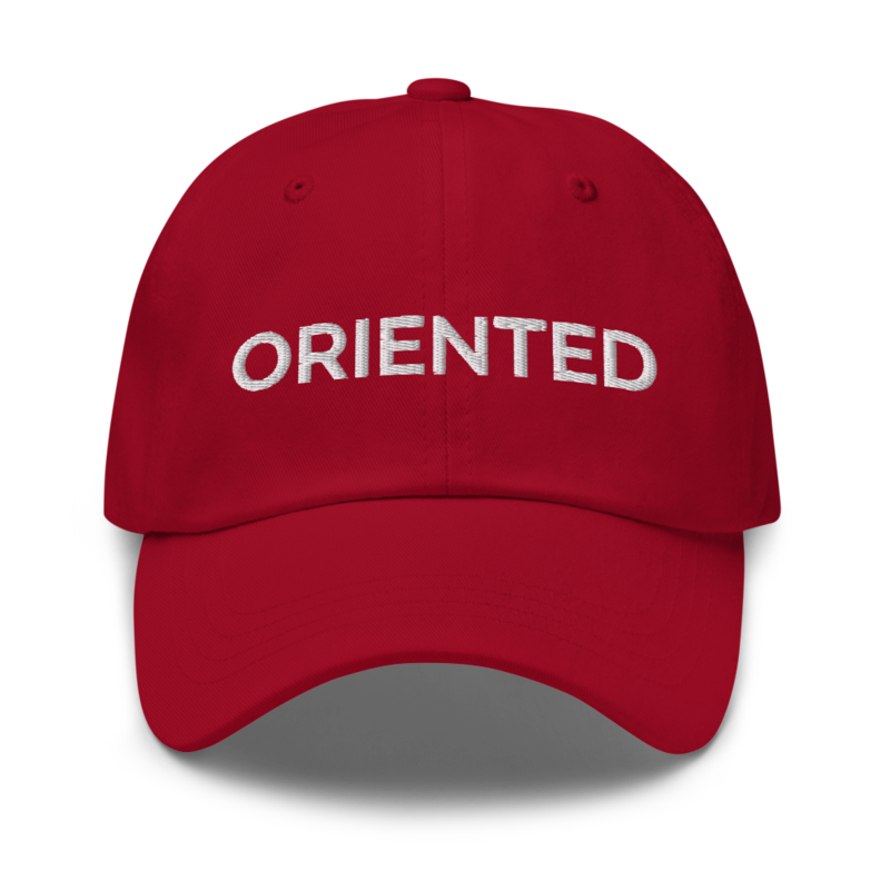 Oriented Hat - Cranberry
