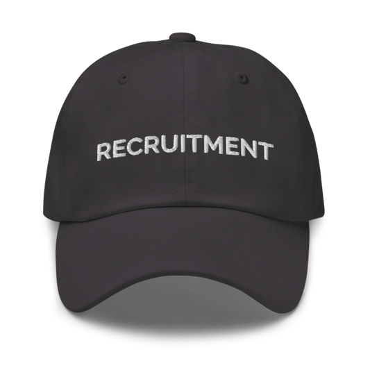Recruitment Hat - Dark Grey