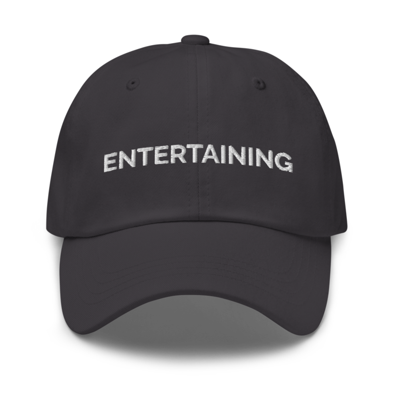 Entertaining Hat - Dark Grey