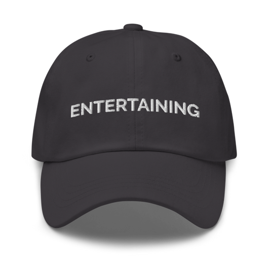 Entertaining Hat - Dark Grey