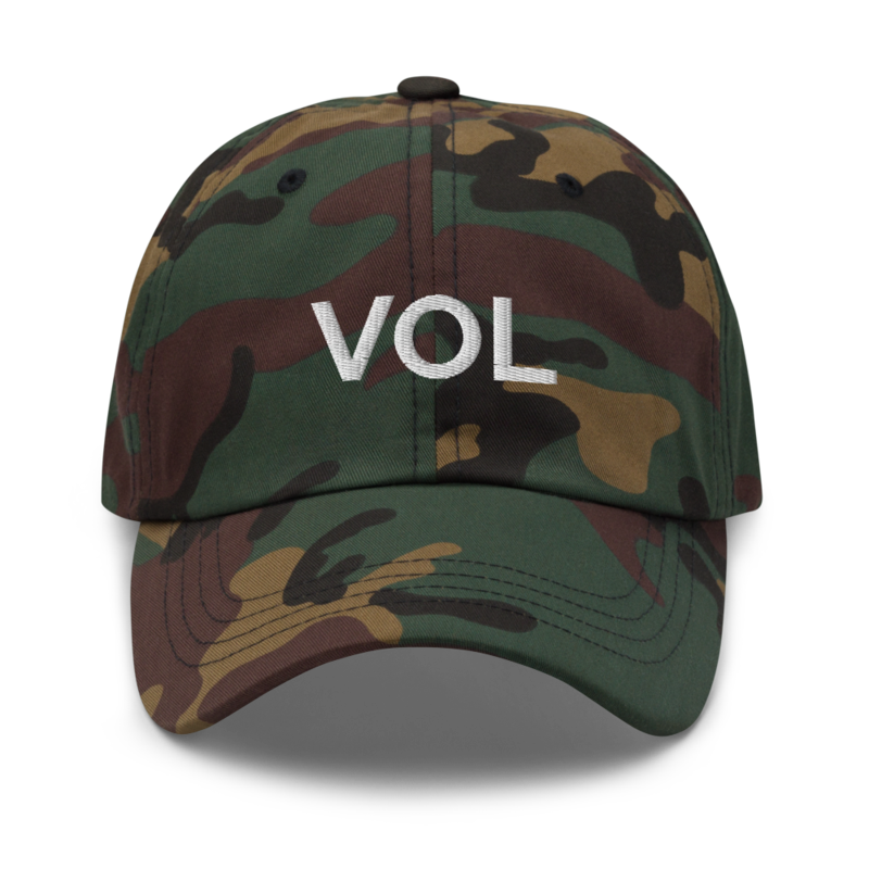 Vol Hat - Green Camo