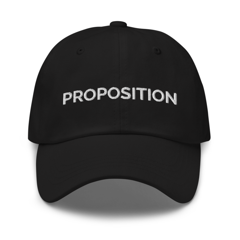 Proposition Hat - Black