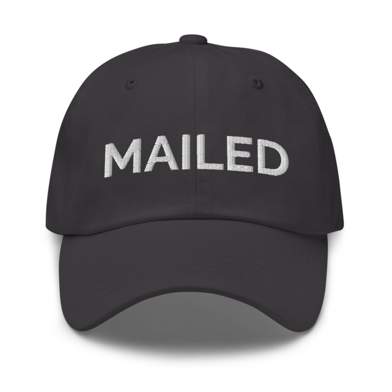 Mailed Hat - Dark Grey