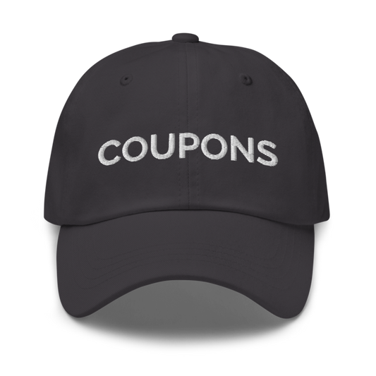 Coupons Hat - Dark Grey