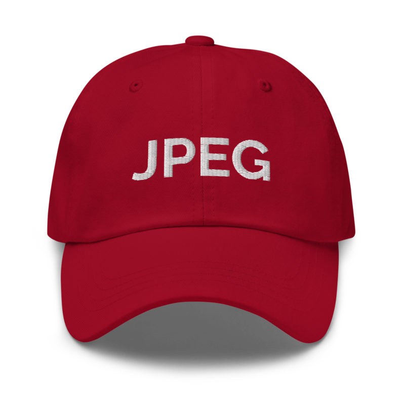 Jpeg Hat - Cranberry