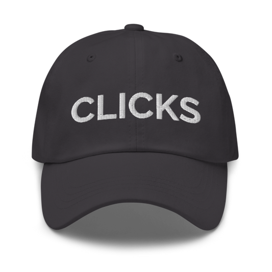 Clicks Hat - Dark Grey