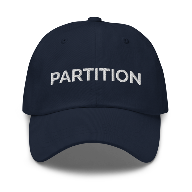Partition Hat - Navy
