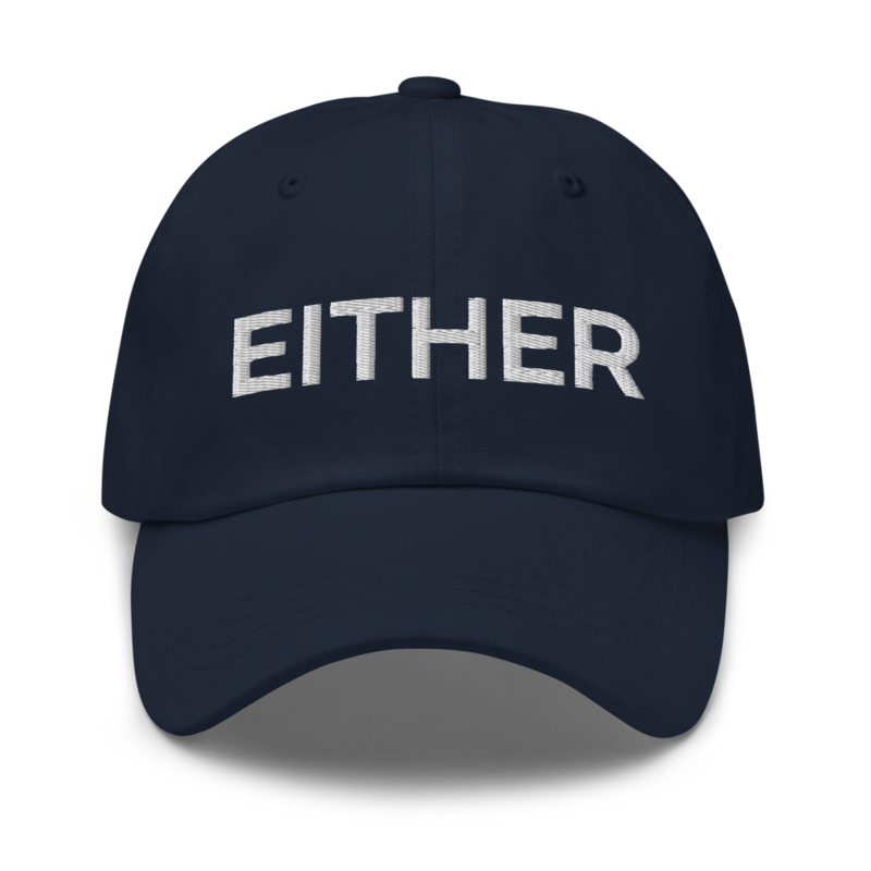 Either Hat - Navy