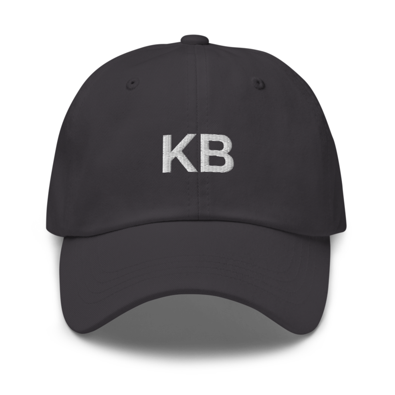 Kb Hat - Dark Grey