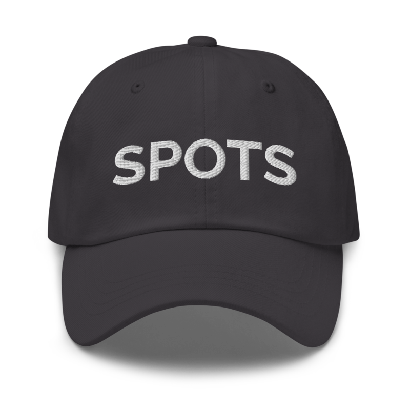 Spots Hat - Dark Grey