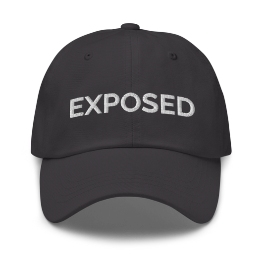 Exposed Hat - Dark Grey