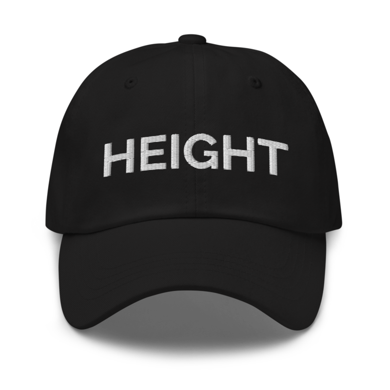 Height Hat - Black
