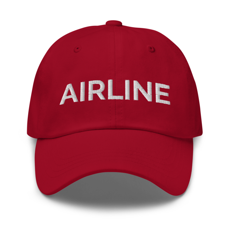 Airline Hat - Cranberry