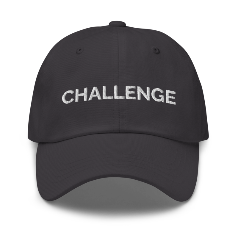 Challenge Hat - Dark Grey