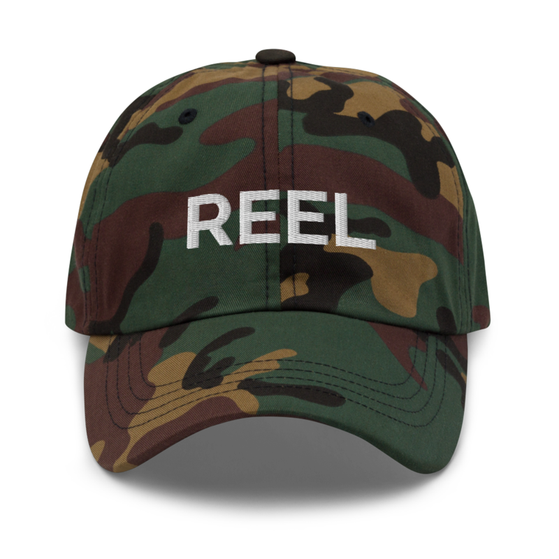 Reel Hat - Green Camo