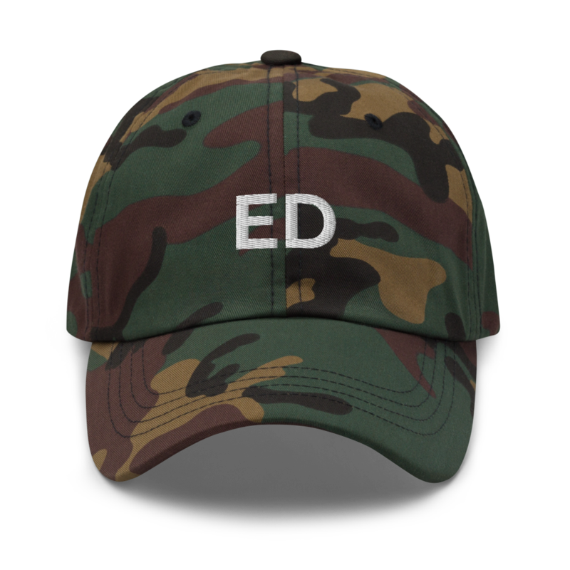 Ed Hat - Green Camo