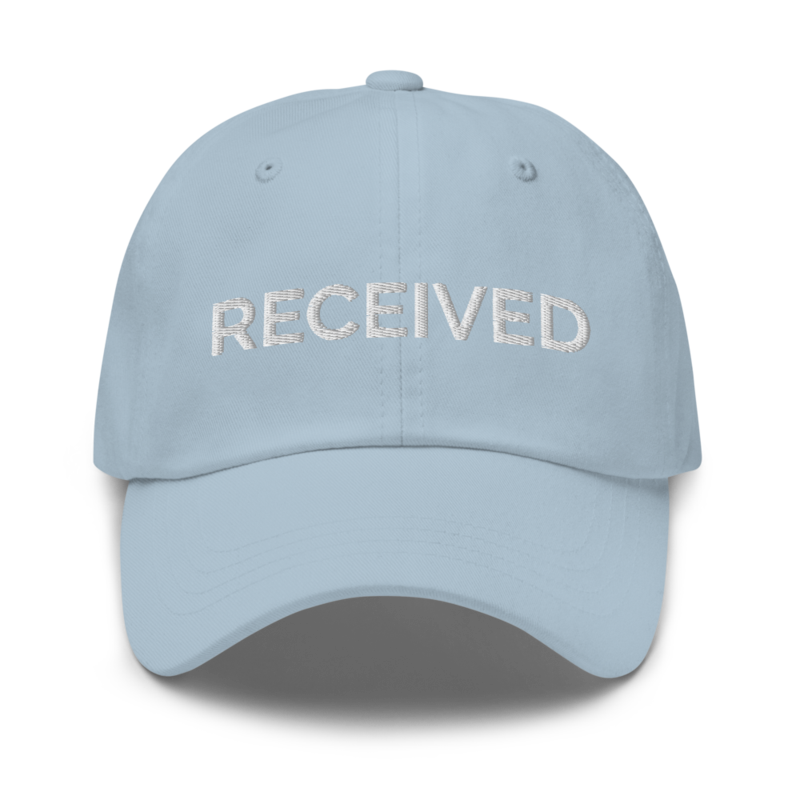 Received Hat - Light Blue