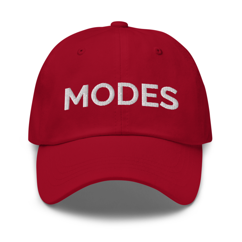 Modes Hat - Cranberry
