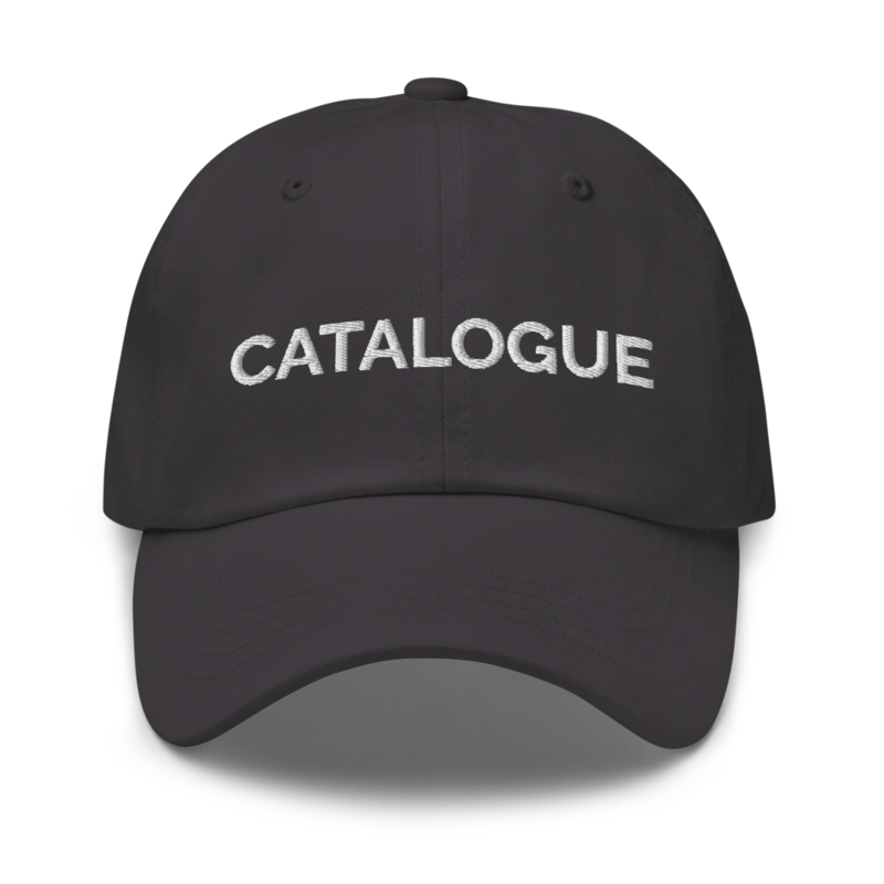 Catalogue Hat - Dark Grey