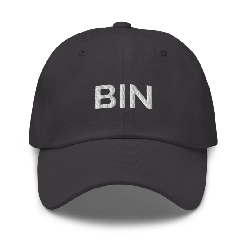 Bin Hat - Dark Grey