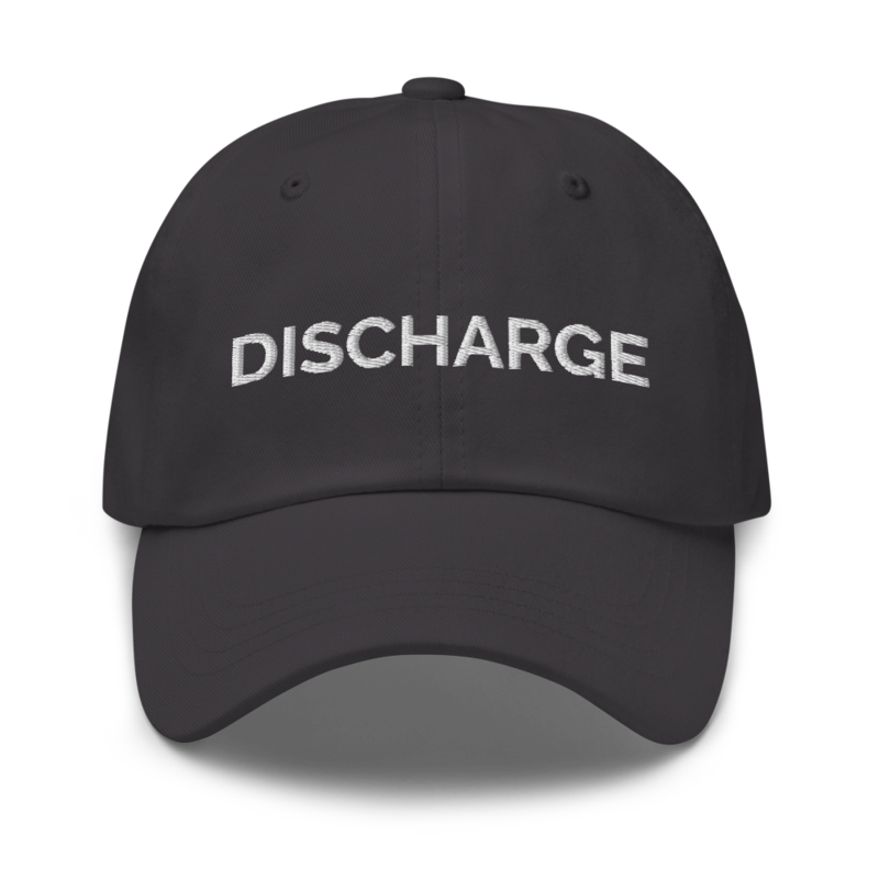 Discharge Hat - Dark Grey