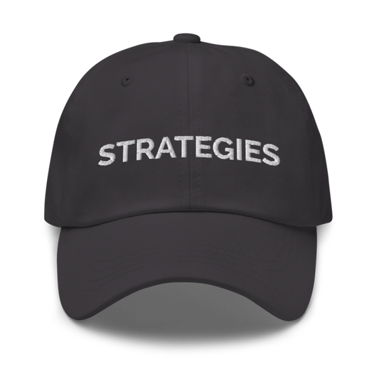 Strategies Hat - Dark Grey