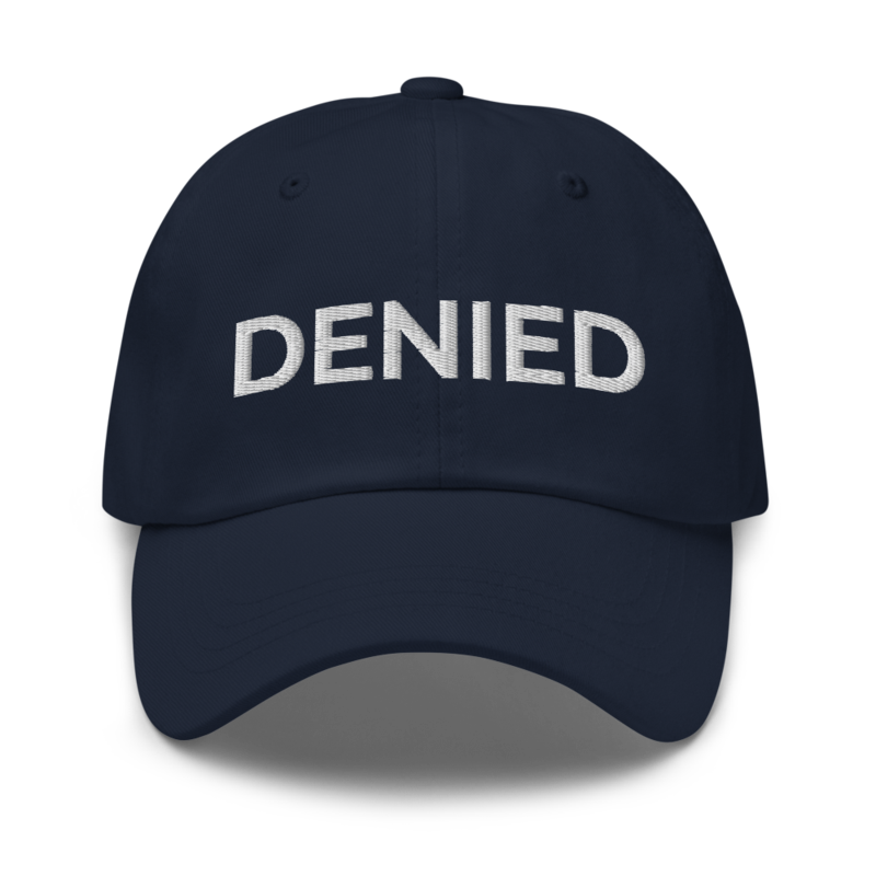 Denied Hat - Navy