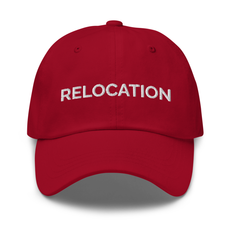 Relocation Hat - Cranberry