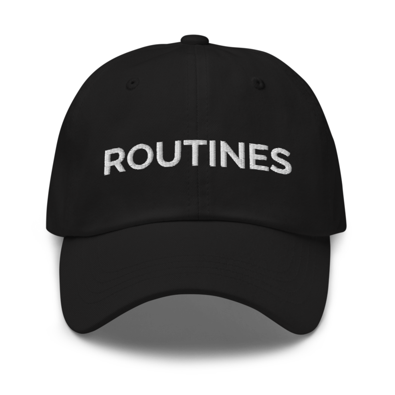 Routines Hat - Black