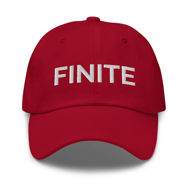 Finite Hat - Cranberry
