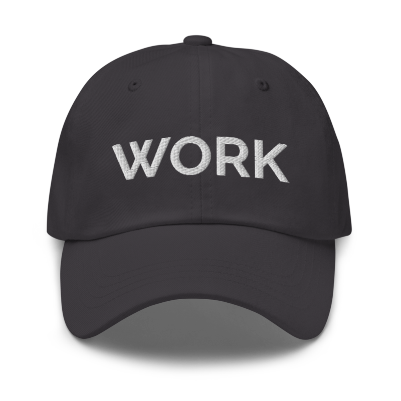 Work Hat - Dark Grey