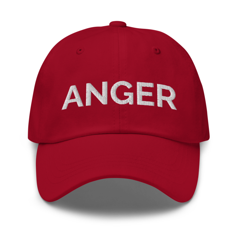 Anger Hat - Cranberry