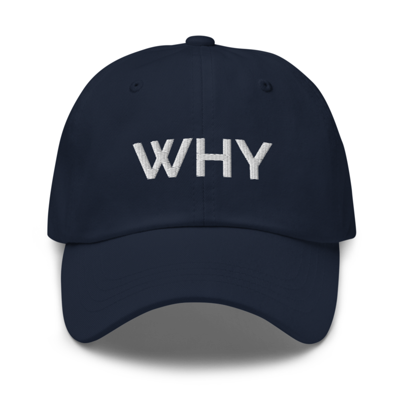 Why Hat - Navy