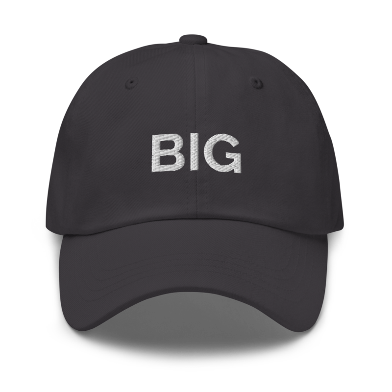 Big Hat - Dark Grey