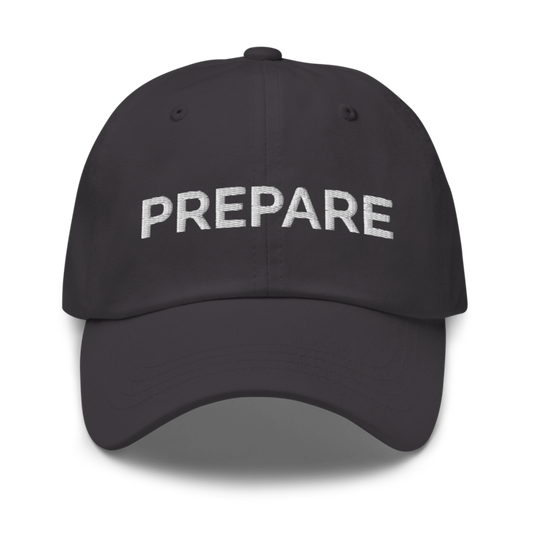 Prepare Hat - Dark Grey