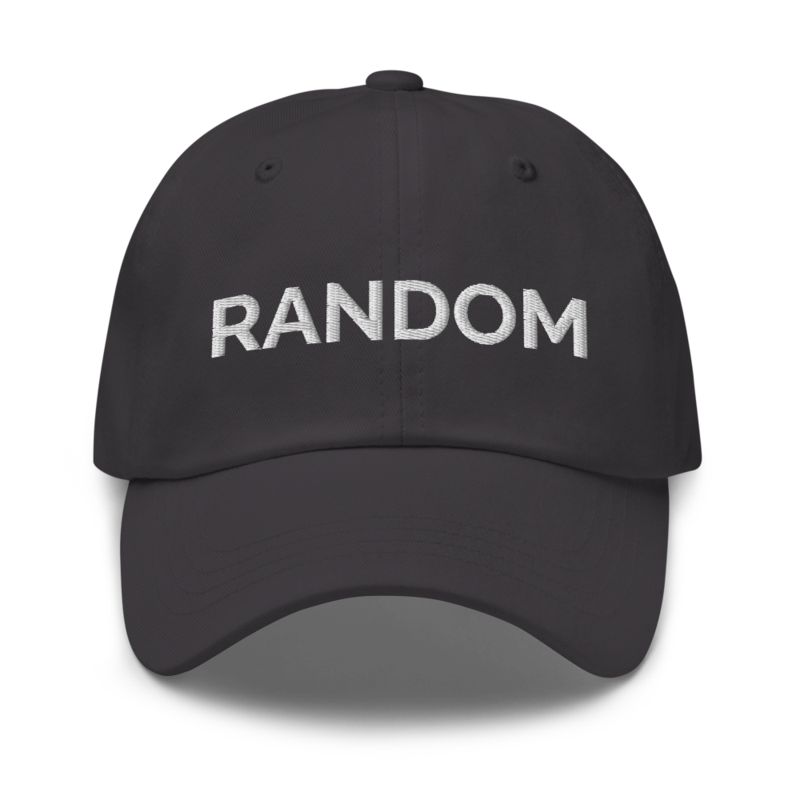 Random Hat - Dark Grey