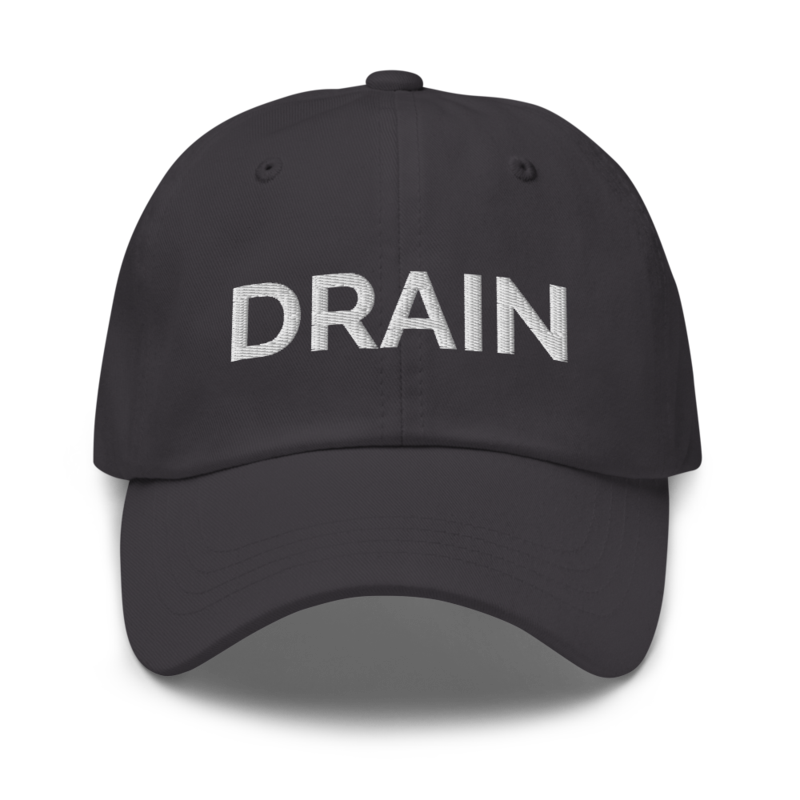 Drain Hat - Dark Grey