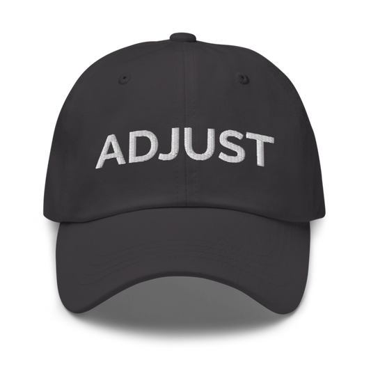 Adjust Hat - Dark Grey