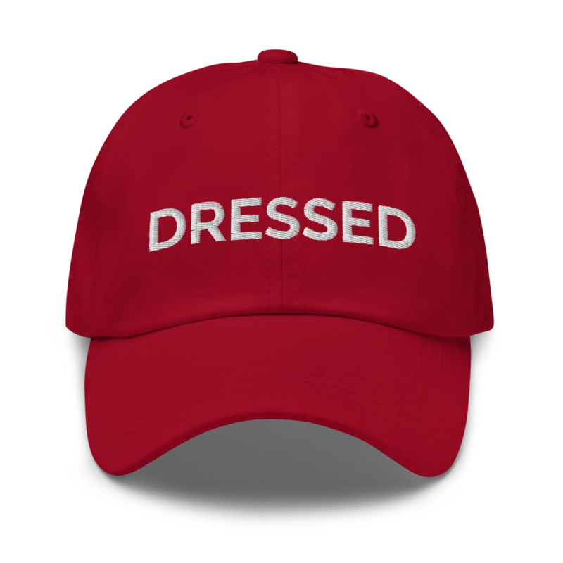 Dressed Hat - Cranberry