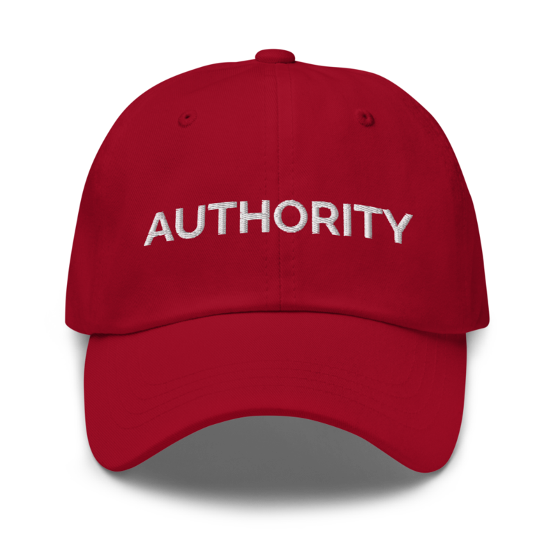 Authority Hat - Cranberry