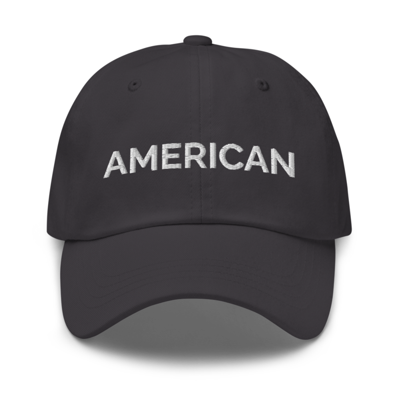 American Hat - Dark Grey