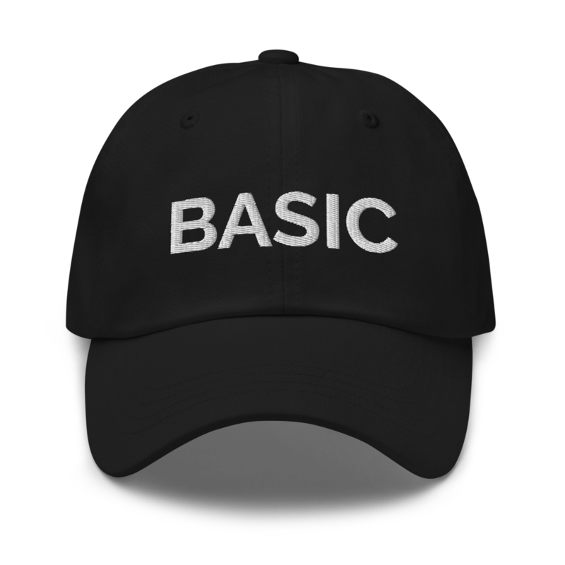 Basic Hat - Black