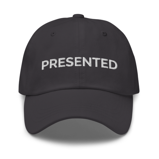 Presented Hat - Dark Grey