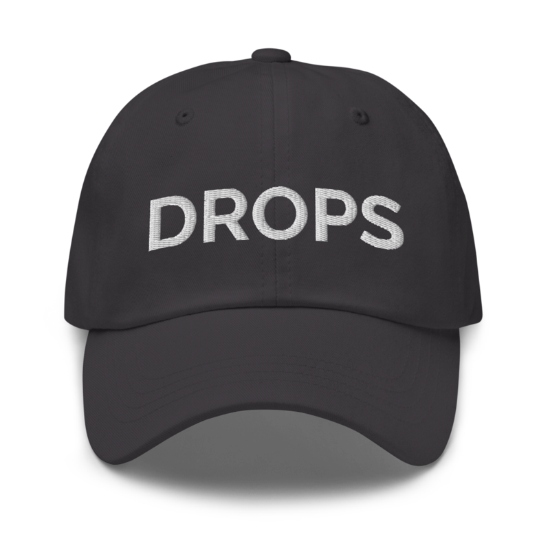 Drops Hat - Dark Grey