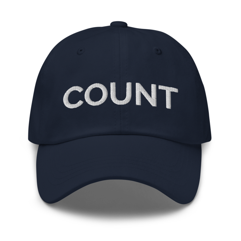 Count Hat - Navy