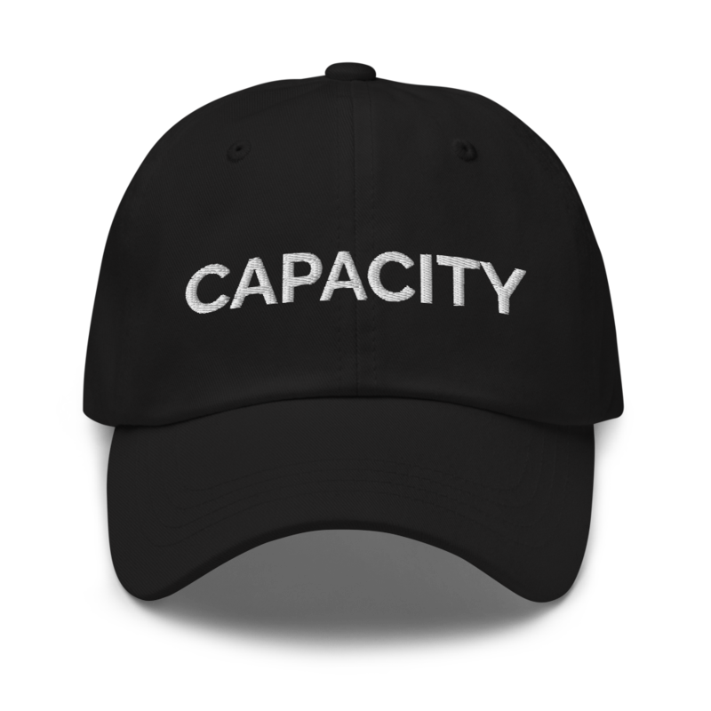 Capacity Hat - Black