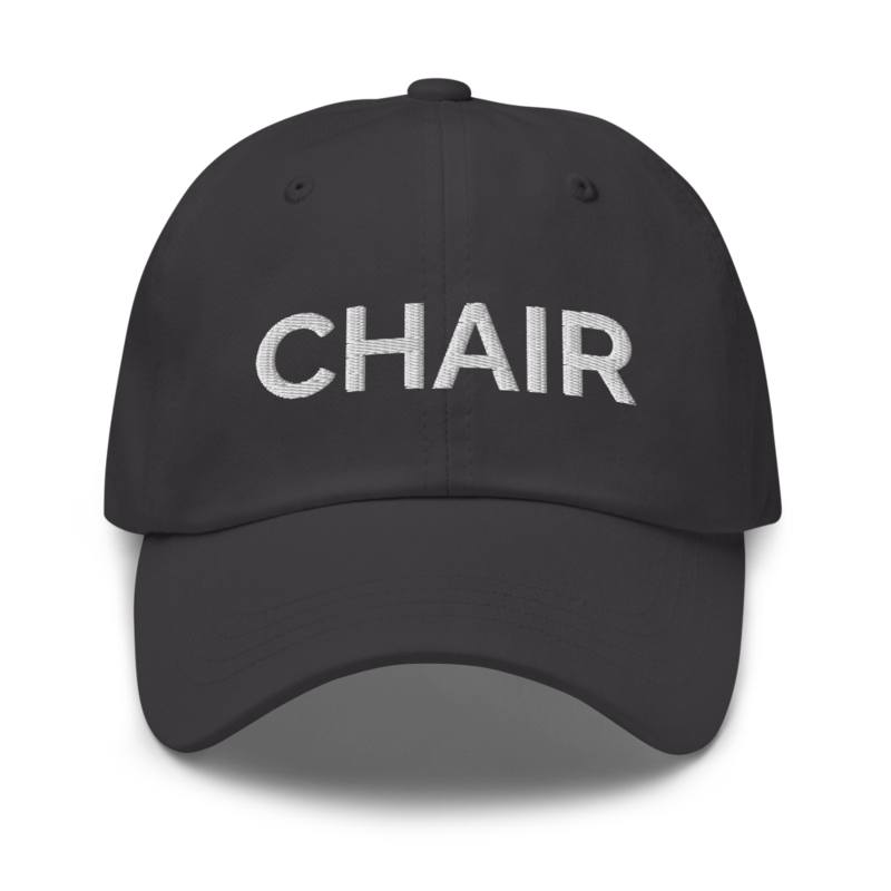 Chair Hat - Dark Grey