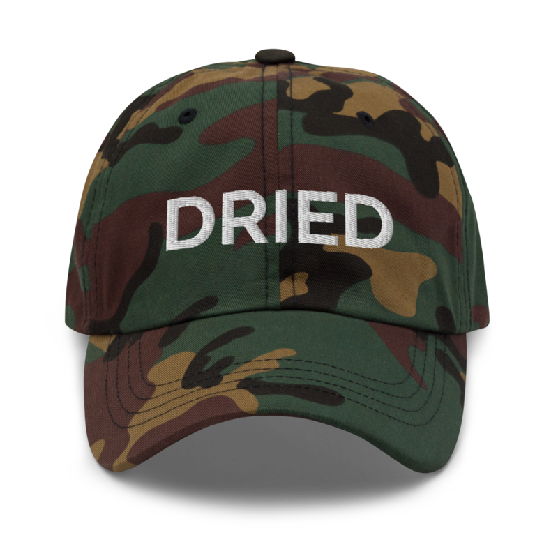 Dried Hat - Green Camo