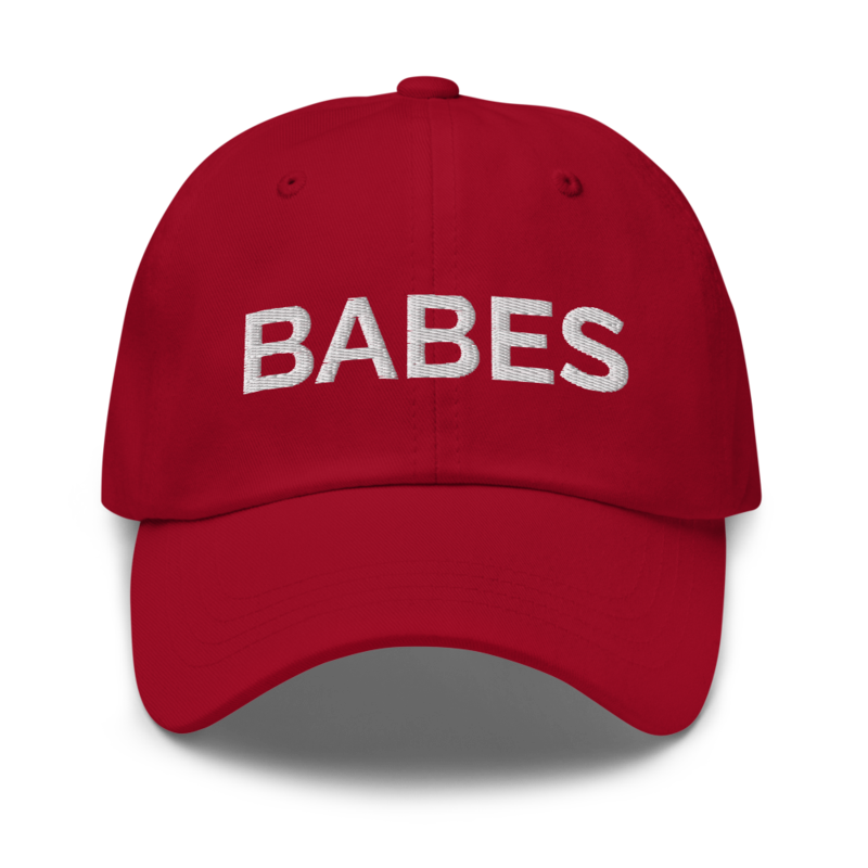 Babes Hat - Cranberry