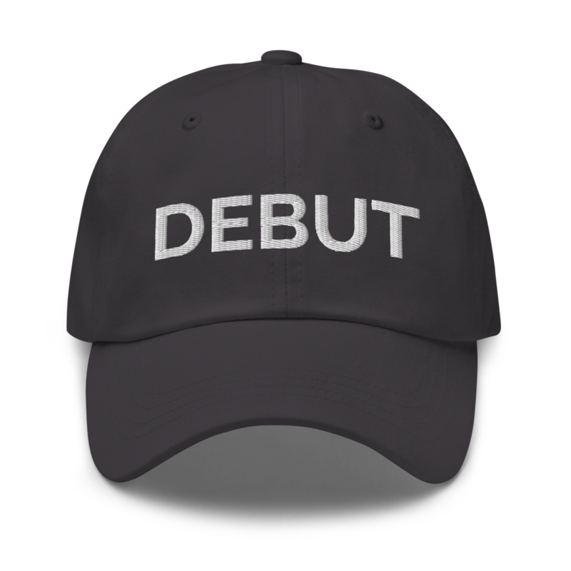 Debut Hat - Dark Grey